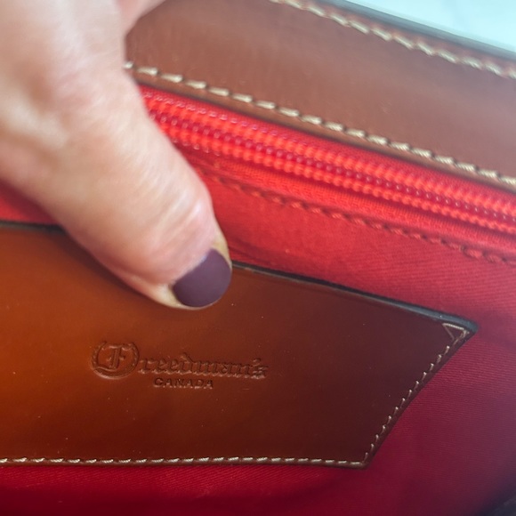 Freedman’s harness leather saddle purse - Picture 2 of 4